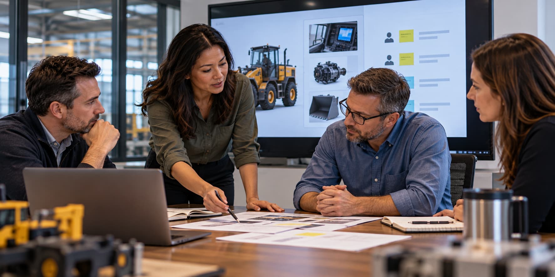 Collaborative Engineering Design Meeting