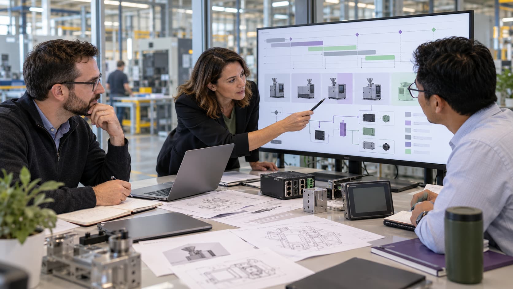 Industrial Engineering Product Review Meeting