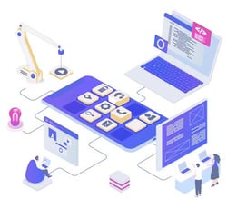 Illustration:: prototype of a physical product