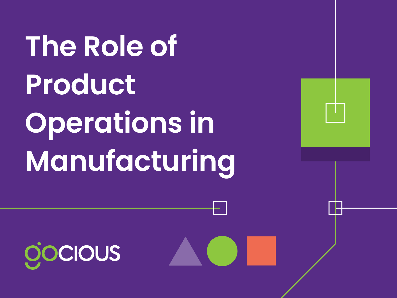 The Role of Product Operations in Manufacturing Organizations