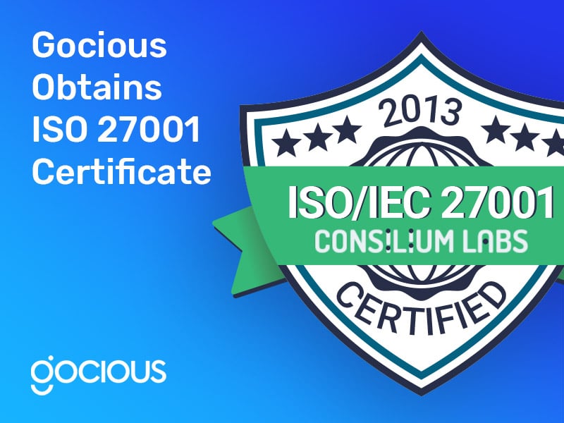 Just Released: ISO 27001 Certificate