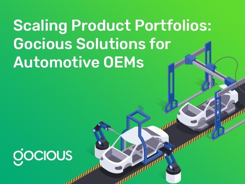 Scaling Product Portfolios: Gocious Solutions for Automotive OEMs